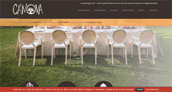 Desktop Screenshot of cascina-canova.it